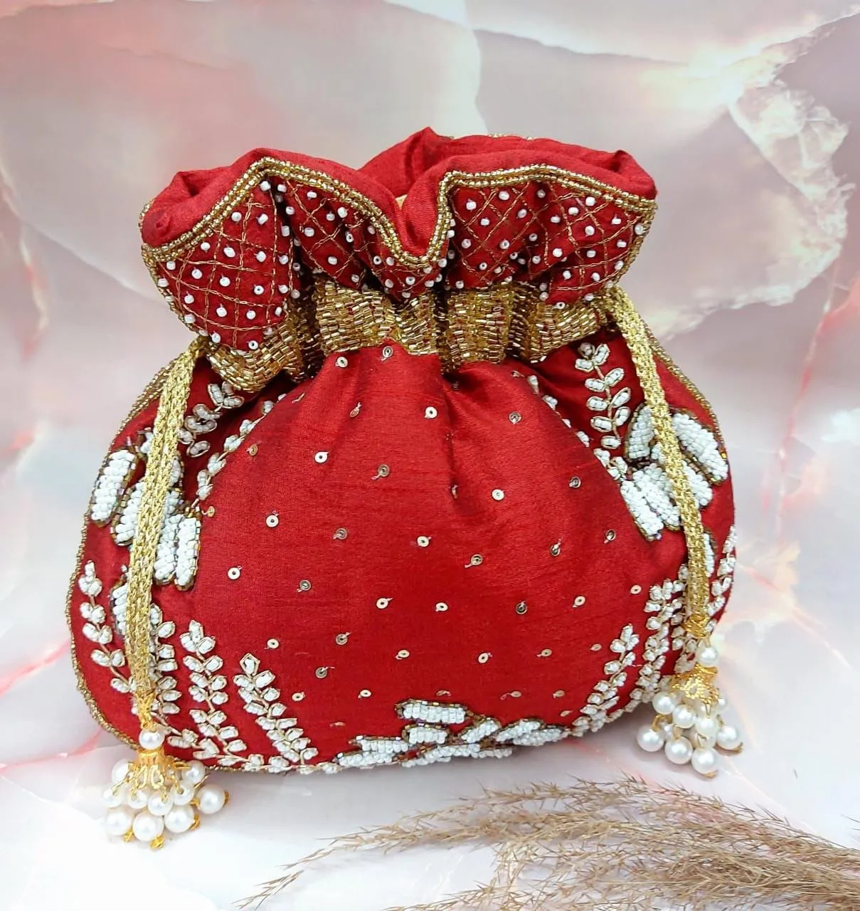 Aviksha embroidered potli