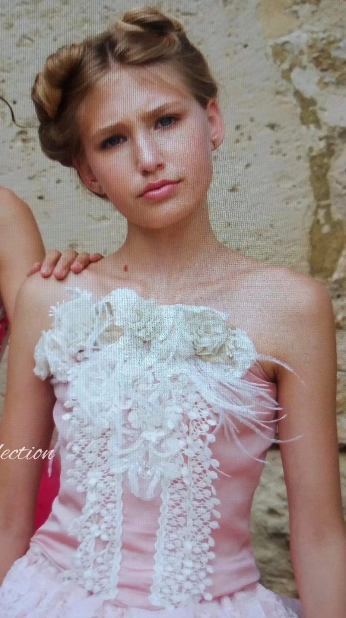 Blush Ivory Corset Top - Gigi