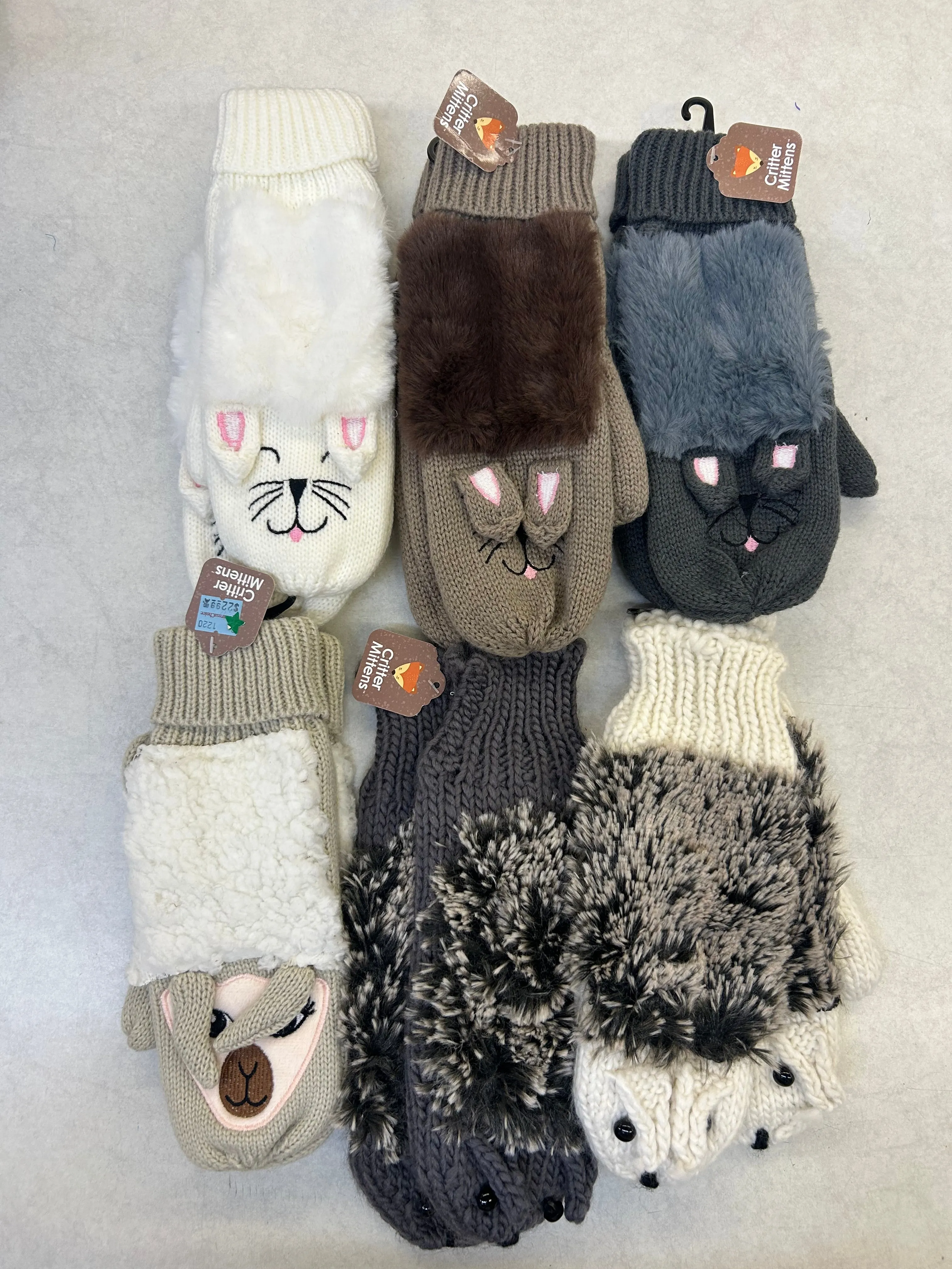 Critter Mittens