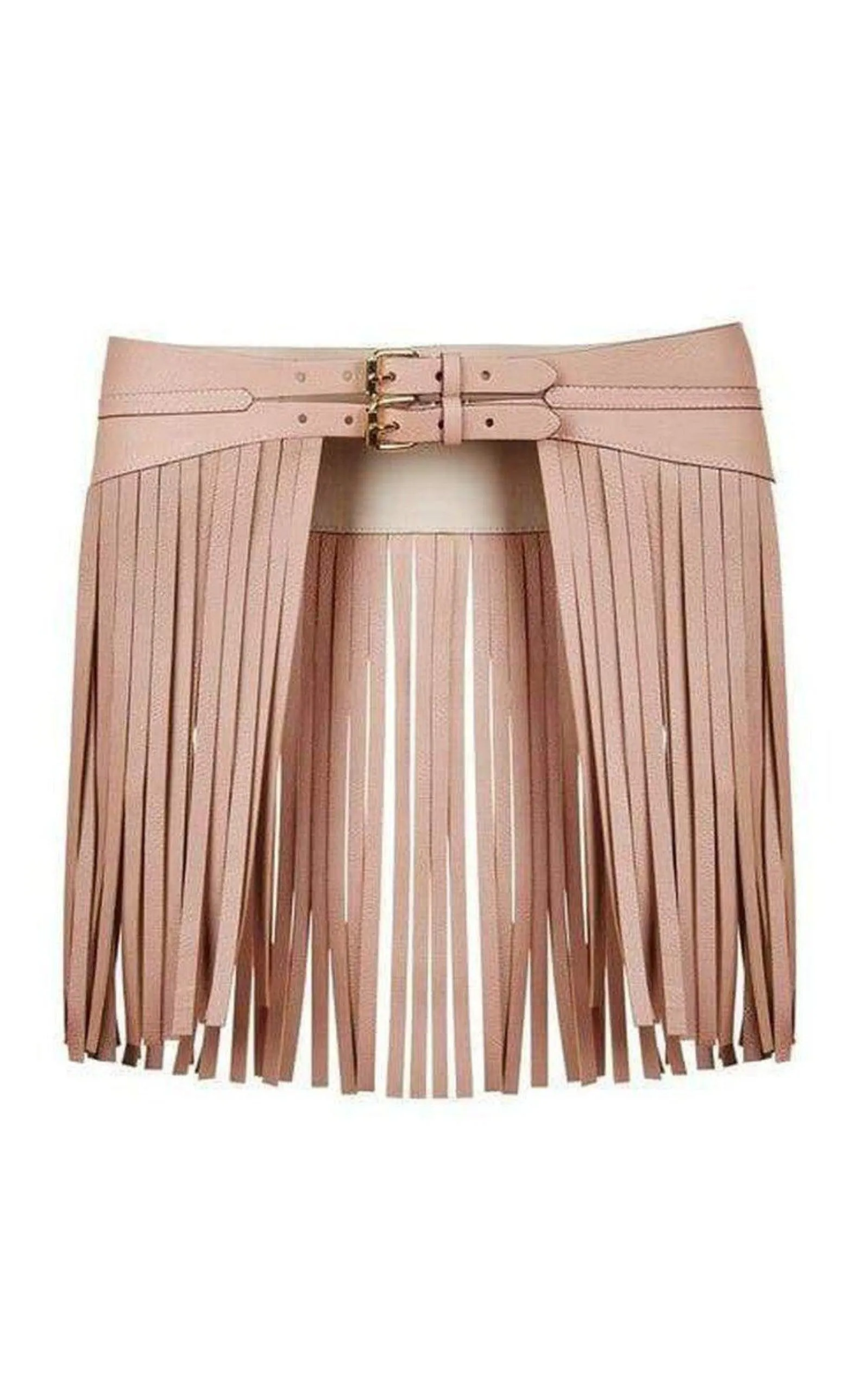 Fringe Contour Waist Belt