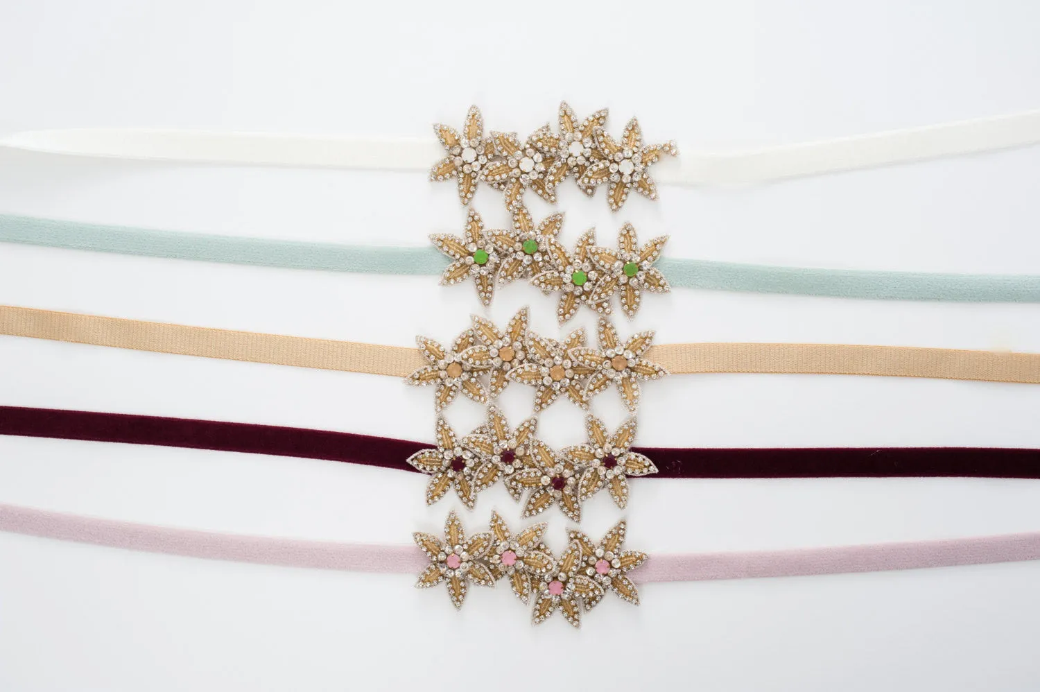 golden Starfish bridesmaids belt SB170688-G