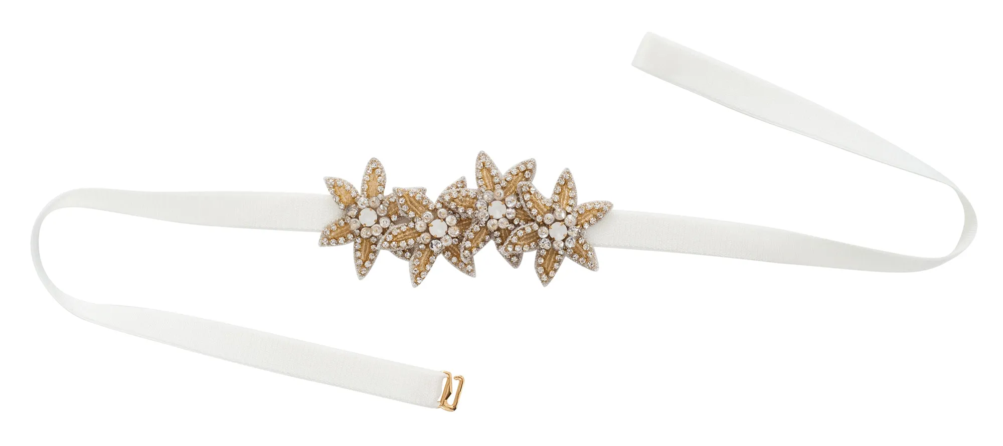 golden Starfish bridesmaids belt SB170688-G