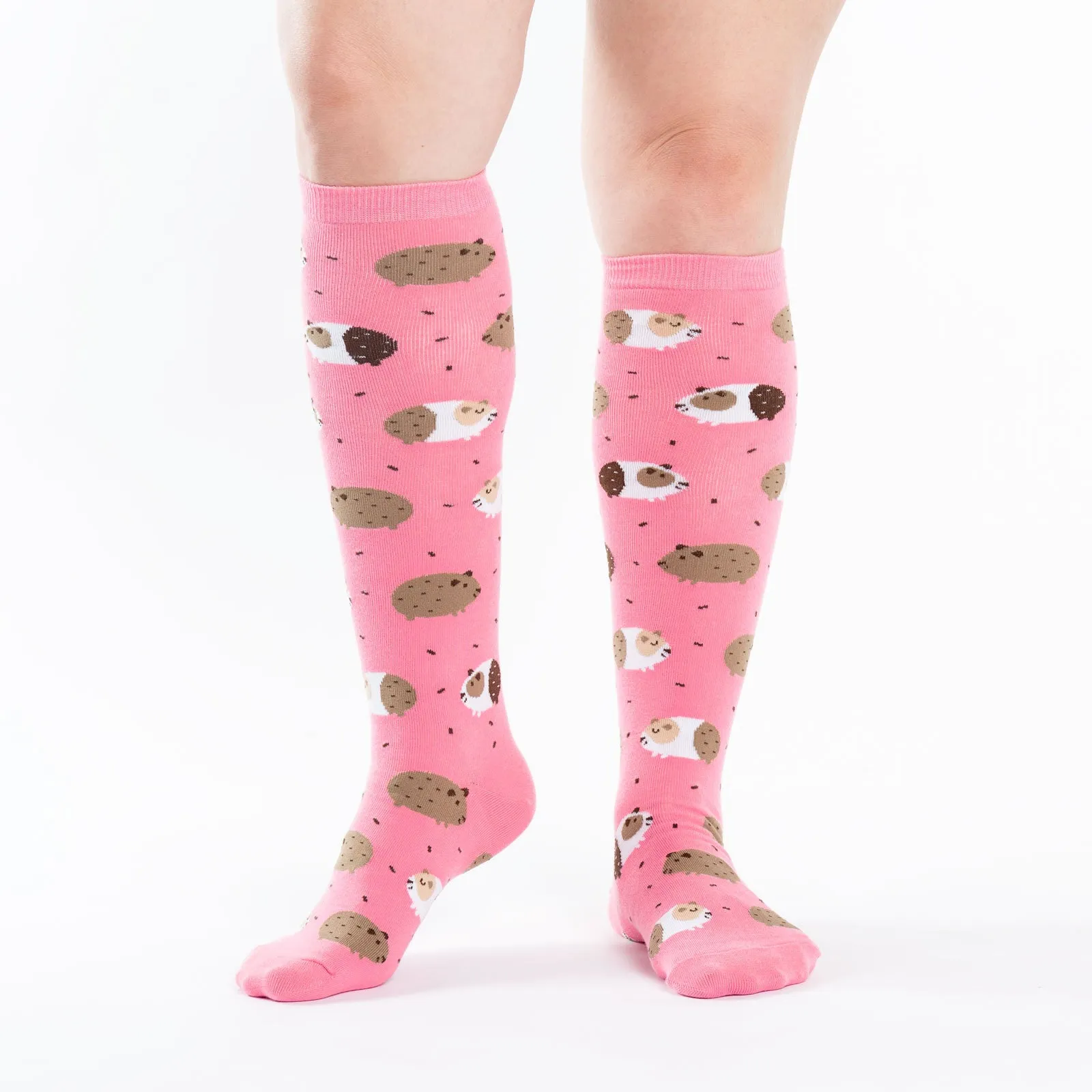 Guinea PIggin' Around Knee High Socks (Women's)