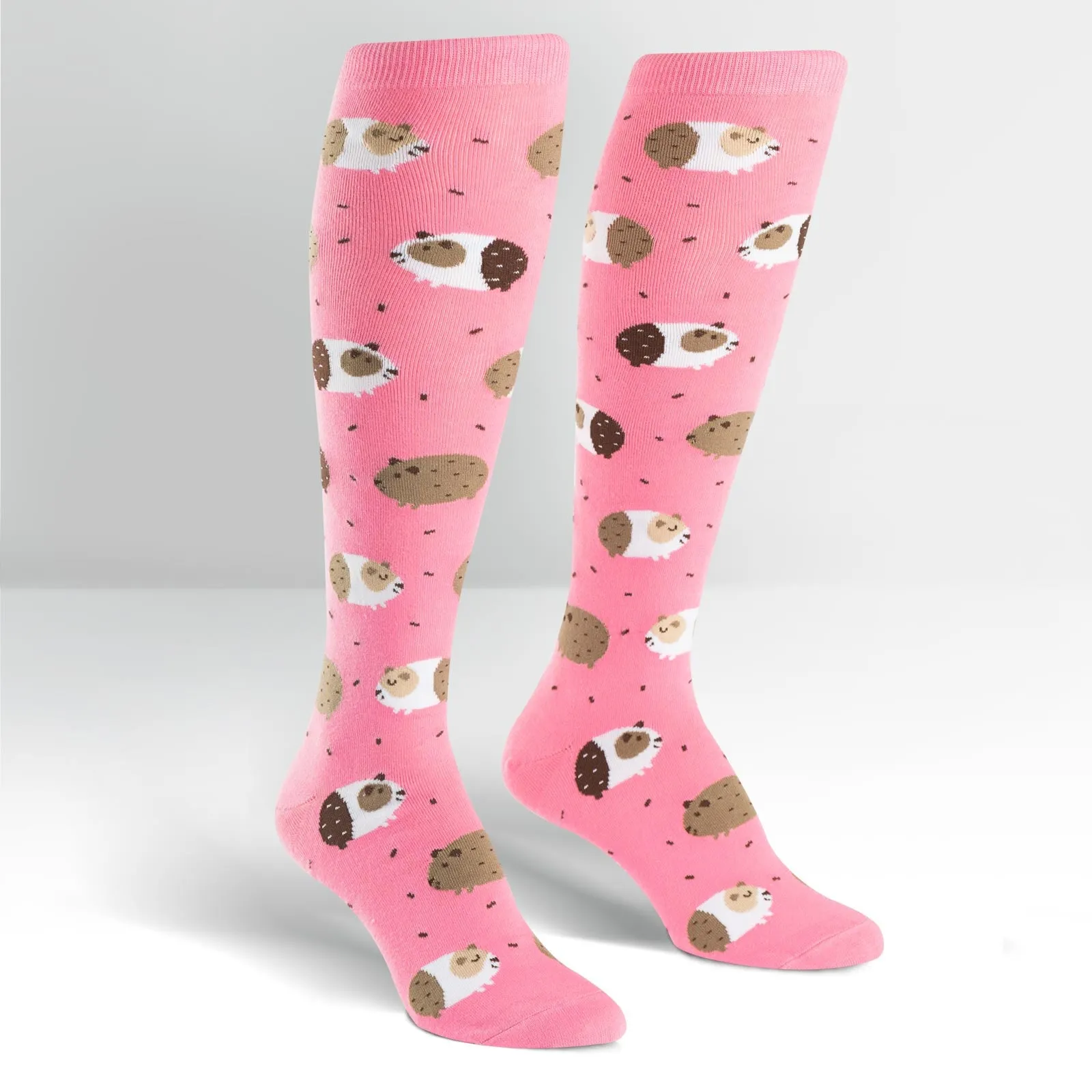 Guinea PIggin' Around Knee High Socks (Women's)