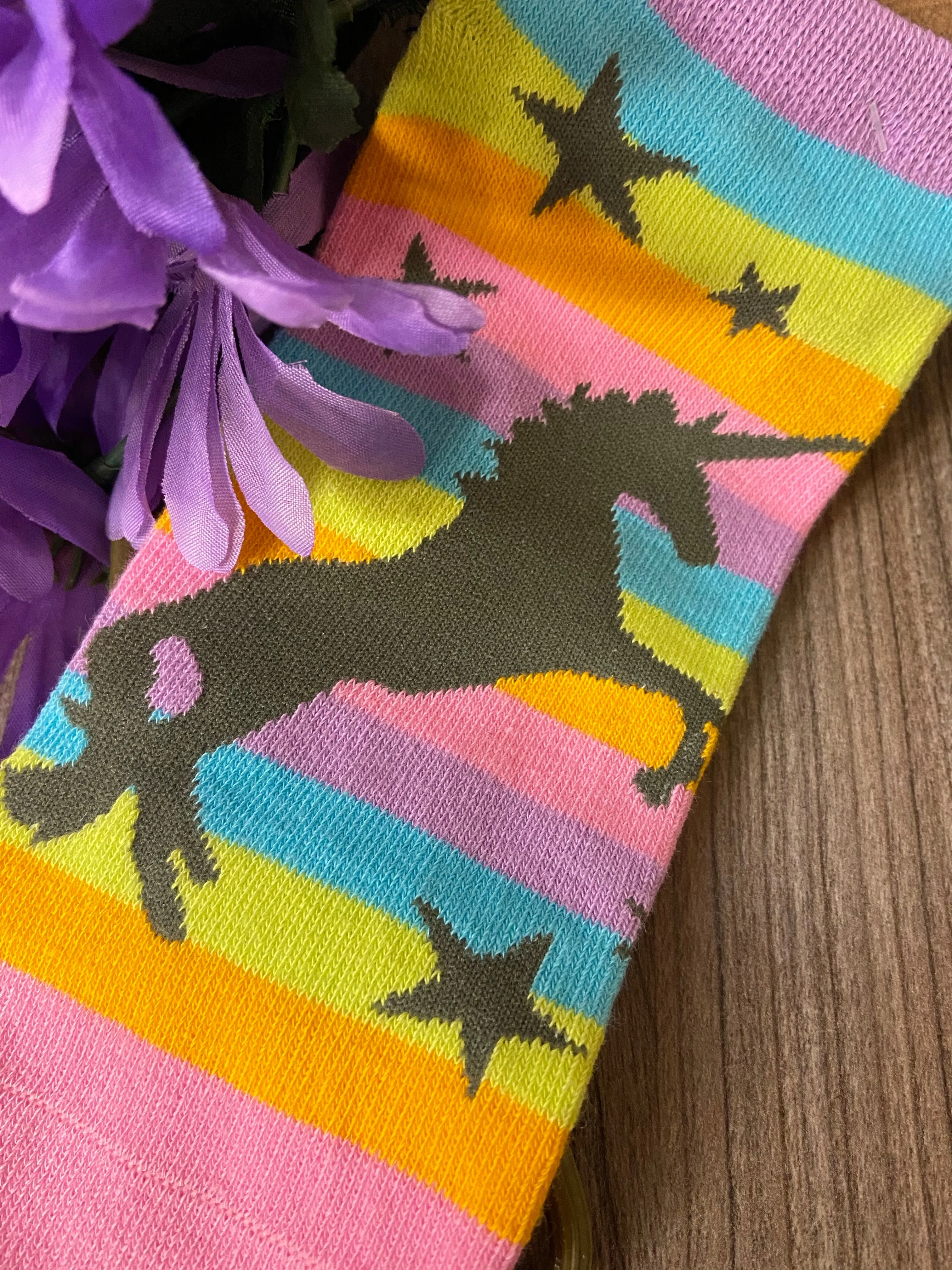 Karma Unicorn Ankle Socks