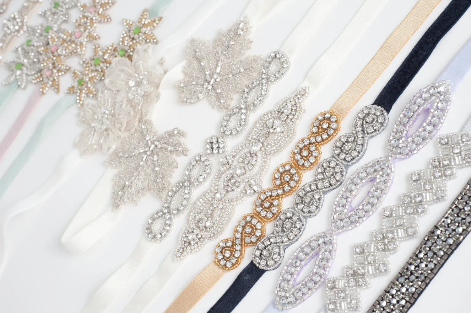 Marley Rhinestones bridesmaids belt - SB170706