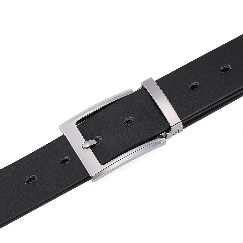 Pin Buckle Cowskin Belts for Men High Quality Men's Leather Belt Designer Strap Male Fashion Luxury Brand Waist Accessories