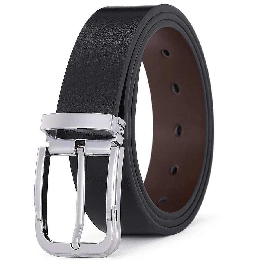Pin Buckle Cowskin Belts for Men High Quality Men's Leather Belt Designer Strap Male Fashion Luxury Brand Waist Accessories