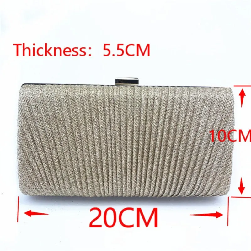 Pleated Clutch