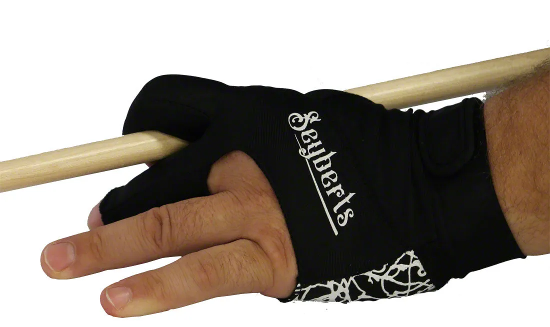 Seybert's Black Pool Cue  Glove