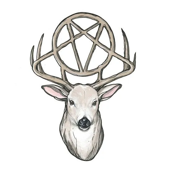 Slayer Deer & Danzig Ram Pin Set
