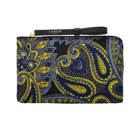 Small Paisley Zipped Clutch