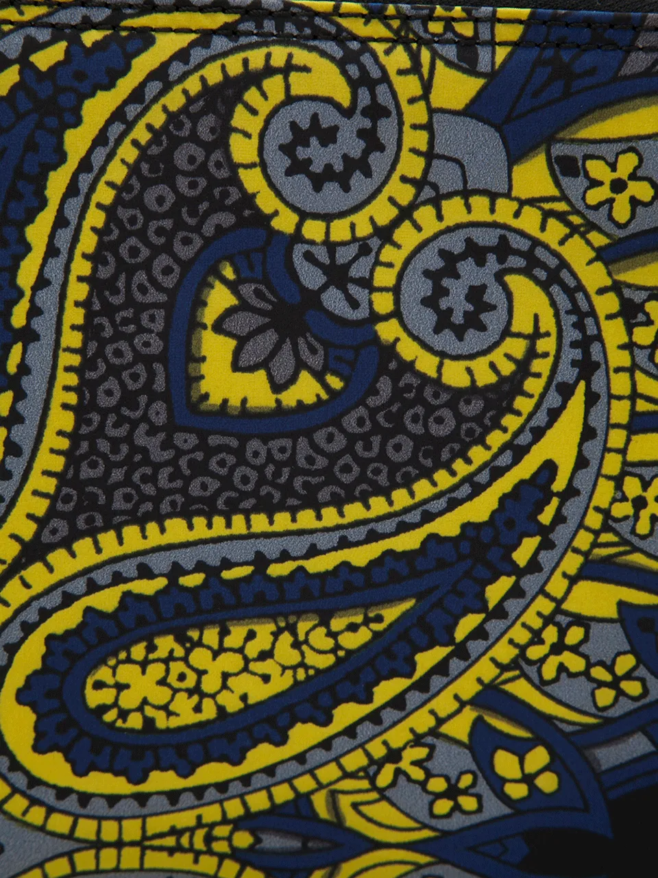 Small Paisley Zipped Clutch